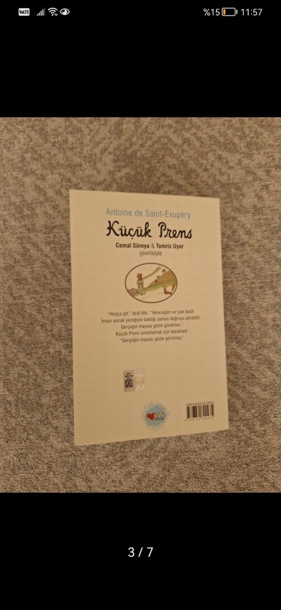 Küçük Prens - Cemal Süreya & Tomris Uyar Çevirisi - Görsel 3