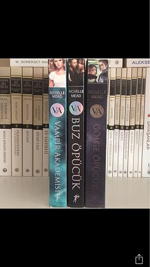 Vampir akademisi ilk üç kitap