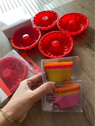 Beden Silikon muffin kek kalıbı