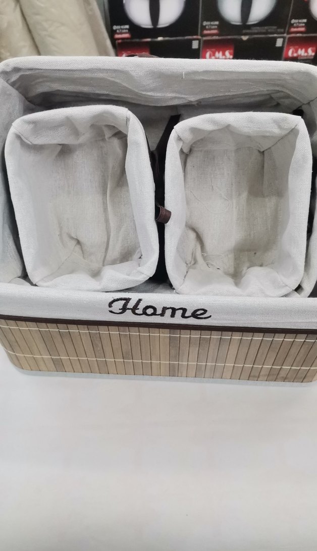 4 lü hasır sepet - Görsel 2