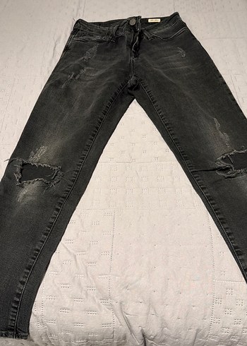 Mavi Jeans Koyu Gri Yikamali Dar Kesim Jean