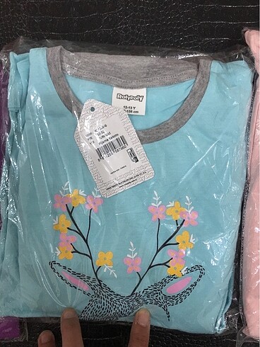 13-14 Yaş Beden Rolypoly pijama takımı