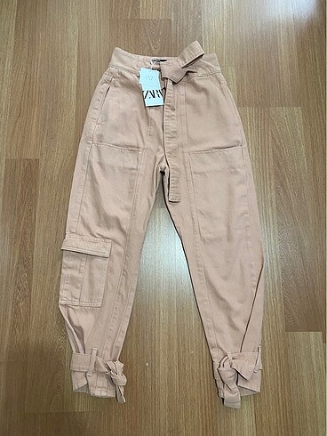 Zara 36 beden kargo pantolon