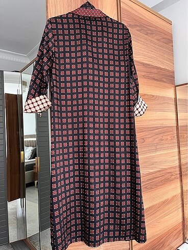 l Beden siyah Renk Retro tunik