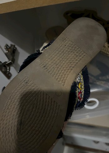 Nakışlı Çok Renkli Kadın mudo terlik - Görsel 2