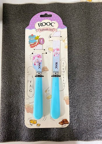 Diğer ROOC Turkuaz Pastel Kahvaltı Bıçak Seti