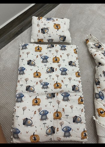 Pamuklu Baskılı Çocuk Uyku Seti - Görsel 3