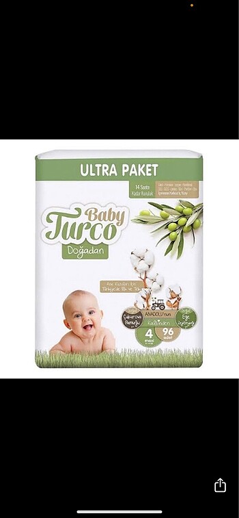 Baby turco 4 numara