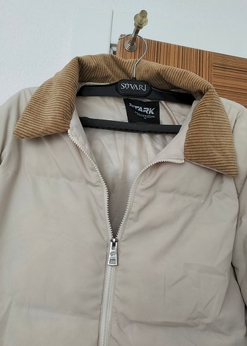 Bej erkek mont - Görsel 2