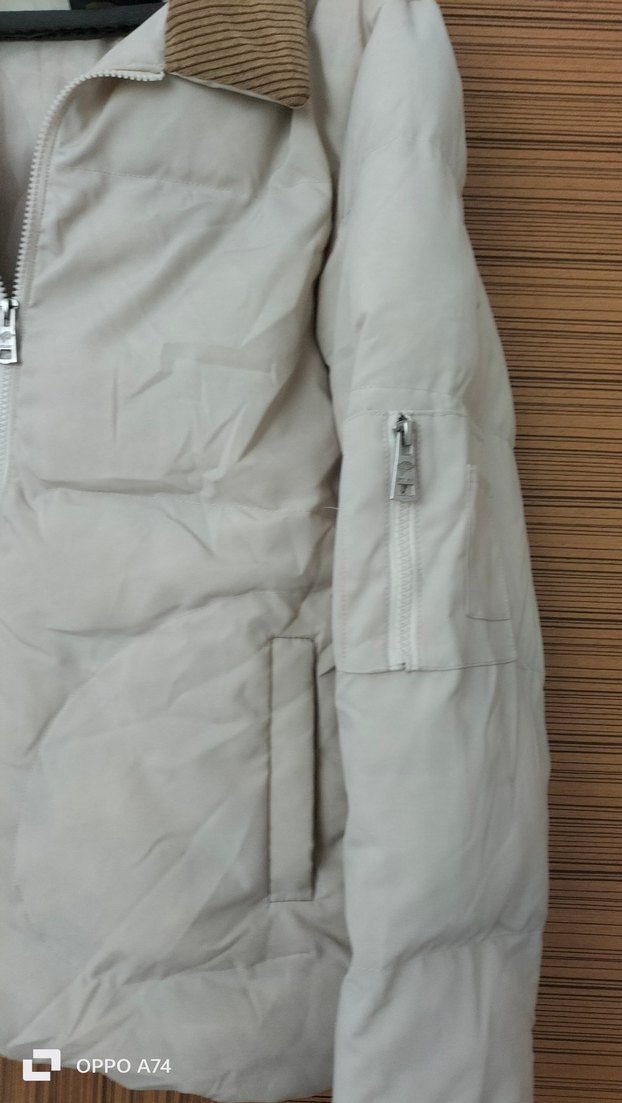 Bej erkek mont - Görsel 3