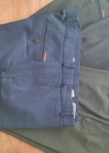 Gri Regular Fit Erkek Kumaş Pantolon - Görsel 2