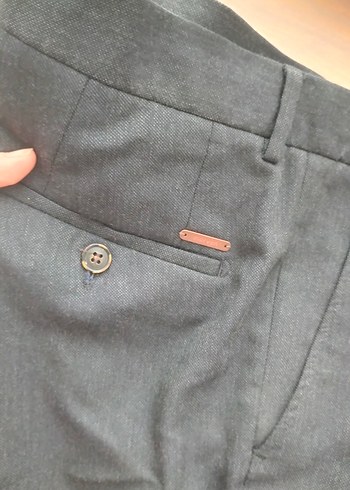 Gri Regular Fit Erkek Kumaş Pantolon - Görsel 6