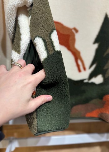 Kadın Yüksek Yakalı Gevşek Sweatshirt - Görsel 10