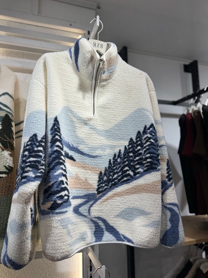 Kadın Yüksek Yakalı Gevşek Sweatshirt - Görsel 5