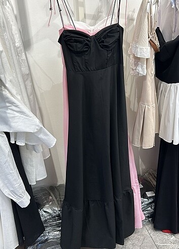 s Beden siyah Renk Zara model elbise 