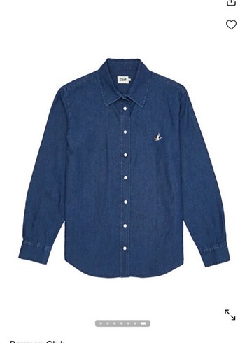 Beymen Club Düğmeli Denim Gömlek, Regular Fit, Uzun Kollu