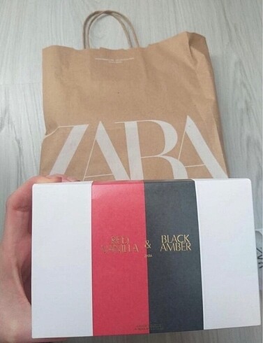 Zara Red Vanilla Black Amber parfüm