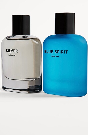  Beden Zara Man Silver & Blue Spirit Parfüm