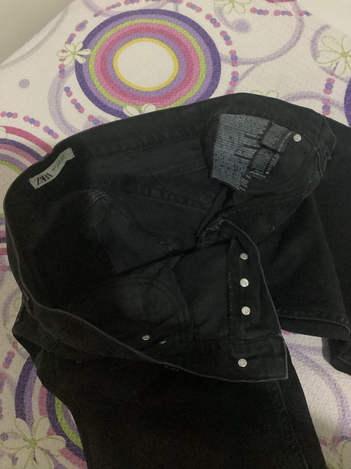 Zara Siyah Kadın PANTOLON - Görsel 4