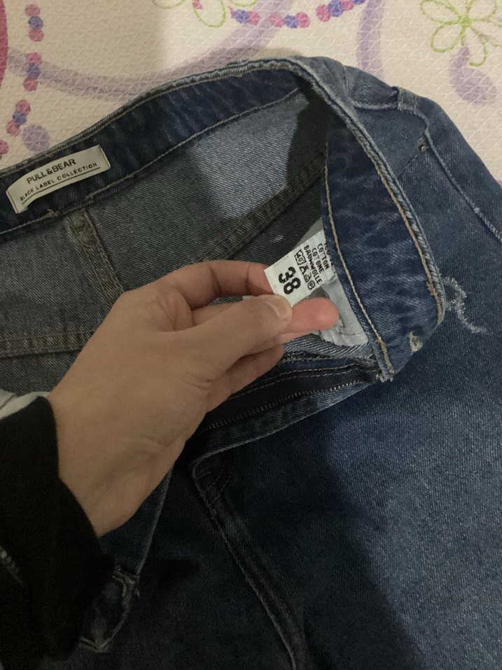 PULL&BEAR KADIN JEAN PANTOLON - Görsel 5