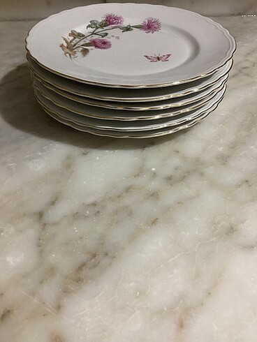 BAVARİA DAMGALI SERVİS/YEMEK TABAKLARI 6 adet - Görsel 5