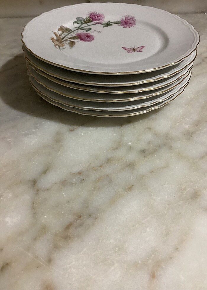 BAVARİA DAMGALI SERVİS/YEMEK TABAKLARI 6 adet - Görsel 5