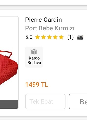 Pierre Cardin Pierre Cardin portbebe 