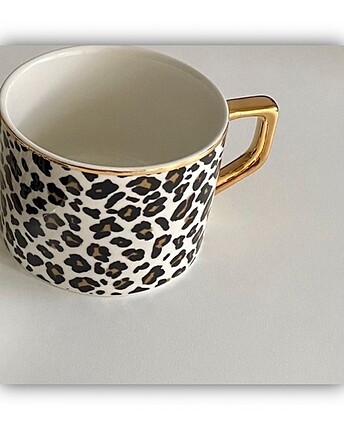 H&M home leopar fincanı