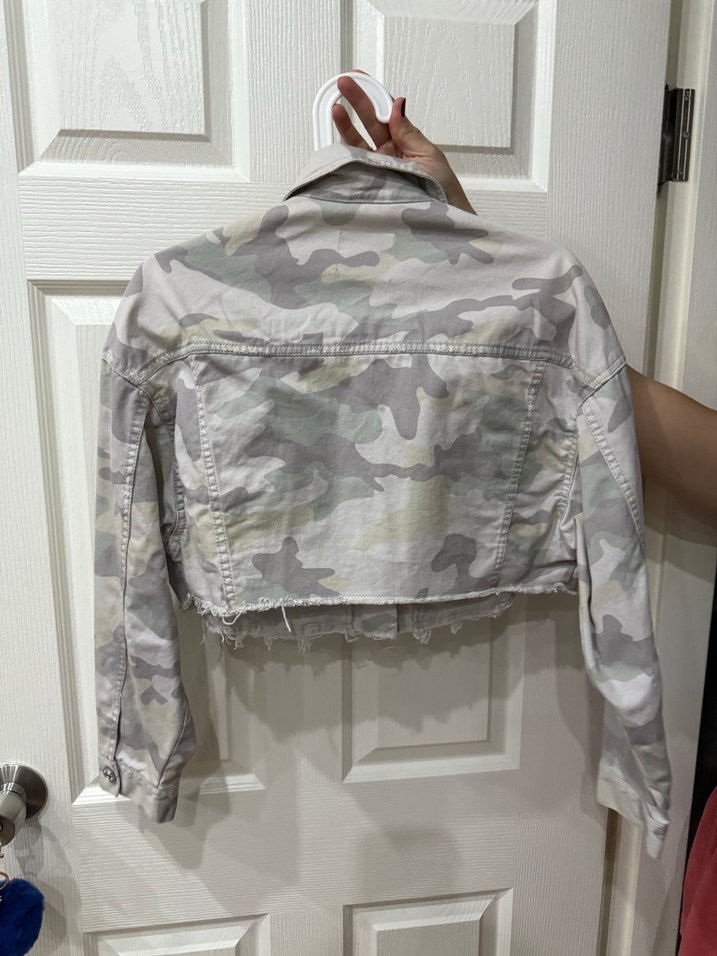 Bershka Kamuflaj Kot Ceket - Görsel 4