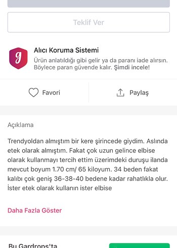 Trendyol & Milla Bohem Tarzı Kahverengi Uzun Pamuklu Elbise