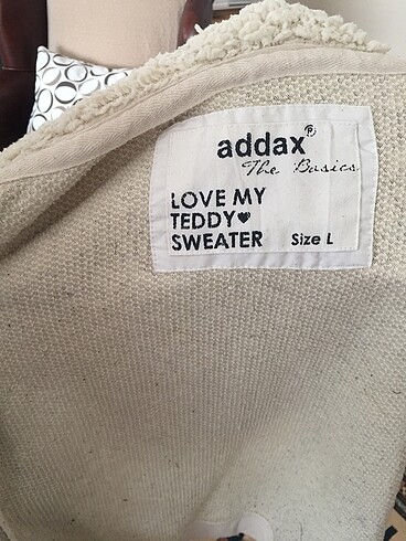 l Beden beyaz Renk Addax Hırka