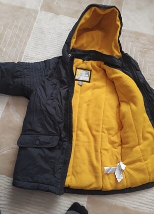 Erkek çocuk 5-6 yaş kışlık parka