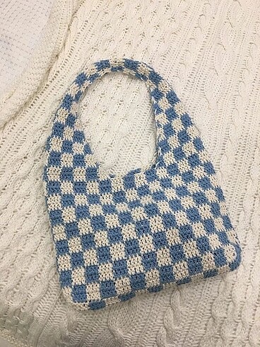 Crochet Tote Çanta