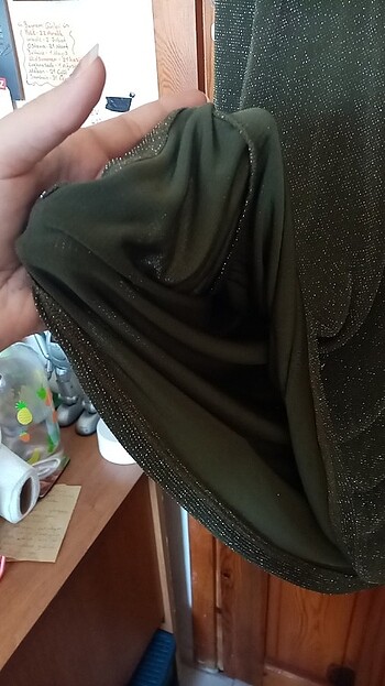 xl Beden yeşil Renk Yeşil parlak elbise