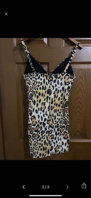 Leopar elbise - Görsel 2