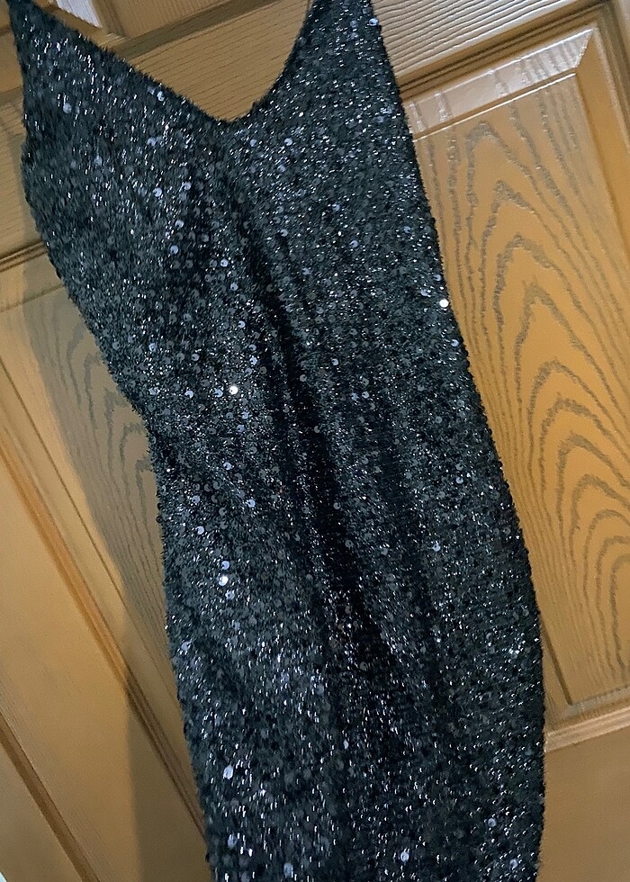 Pullu elbise - Görsel 3