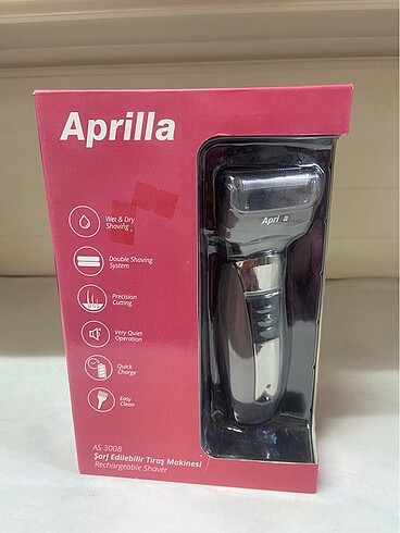 APRİLLA TRAŞ MAKİNESİ