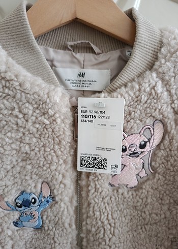 H&M Peluş Kız Çocuk Ceket - Görsel 2