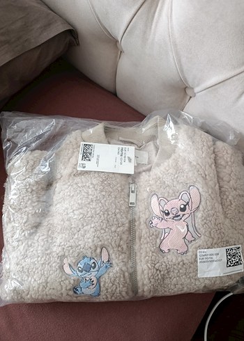 H&M Peluş Kız Çocuk Ceket - Görsel 5