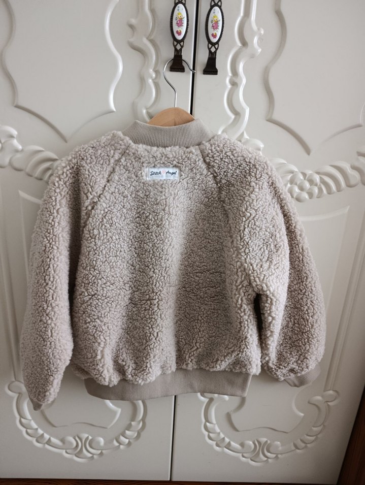 H&M Peluş Kız Çocuk Ceket - Görsel 4