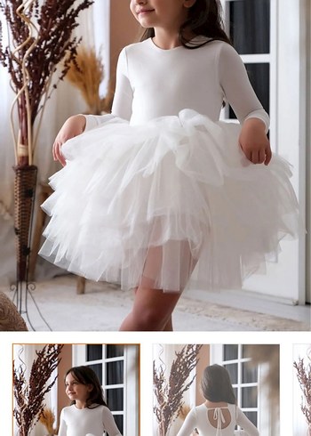 Le mabelle kız çocuk elbisesi