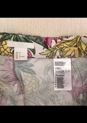 H&M H&M çiçekli şort 36 beden