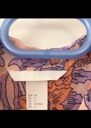 36 Beden H&M çiçek desenli gömlek 36 beden