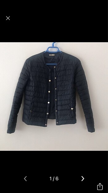 Massimo Dutti şişme mont m beden