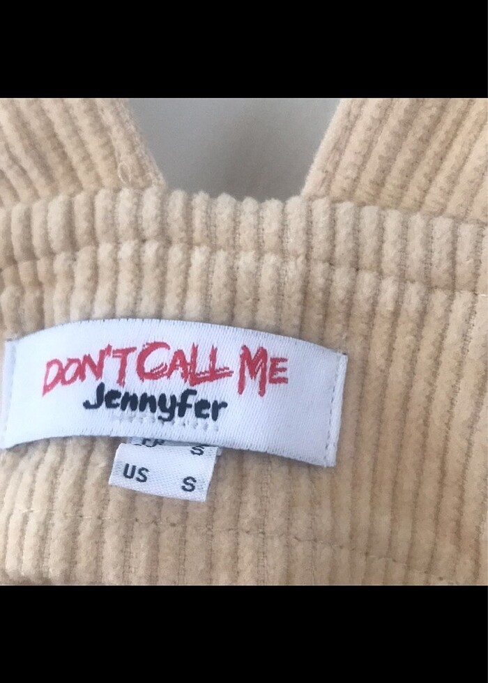 Don?t call me Jennyfer s beden salopet - Görsel 2
