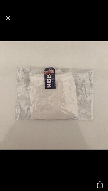 Nbb alt iç çamaşırı standart beden