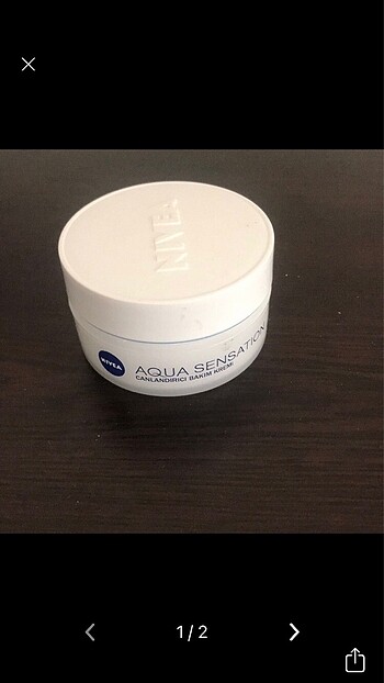 Nivea aqua sensation canlandırıcı bakım