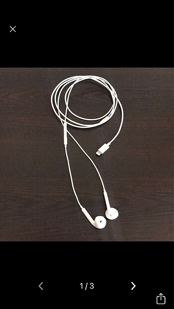 İphone kablolu kulaklık