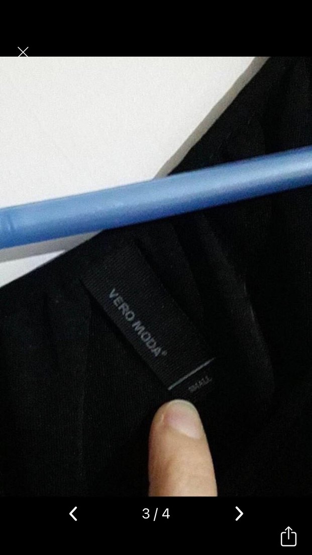 Vero moda tek omuz abiye elbise s beden - Görsel 2