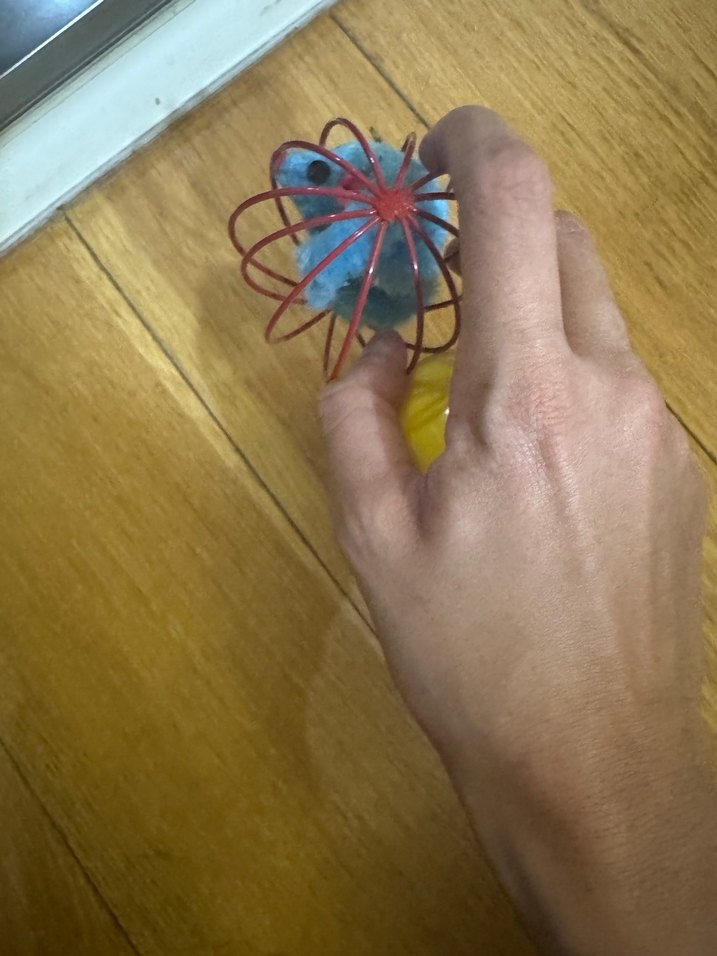 Tenkli fareli kedi oyuncakları - Görsel 4